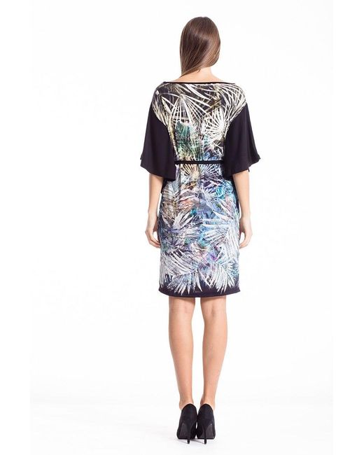 Conquista Black Tie Waist Dress