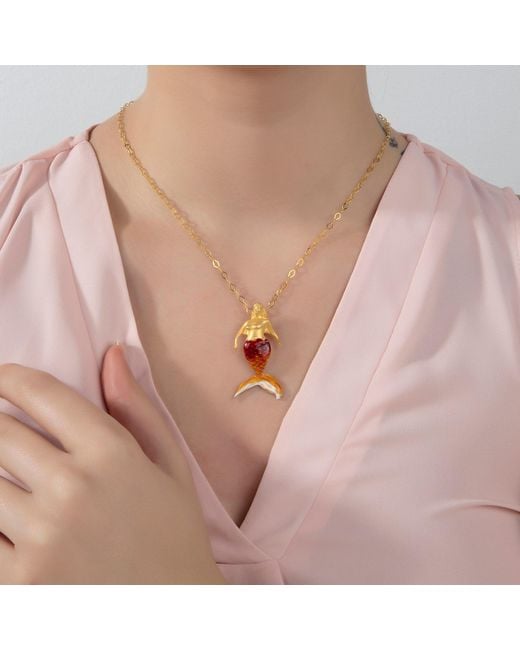 Milou Jewelry Multicolor Mermaid Necklace
