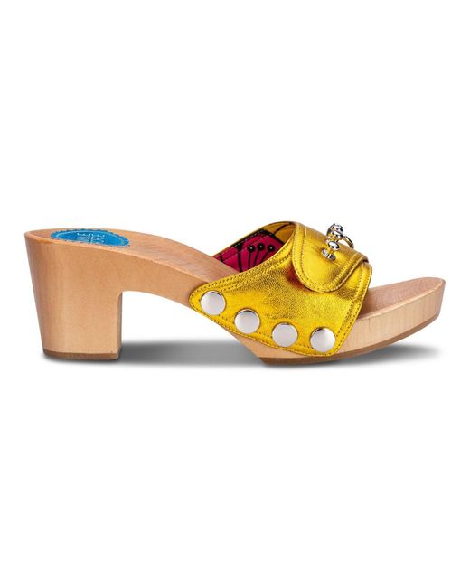Nique Forde Yellow Sunset Georgie Sandals
