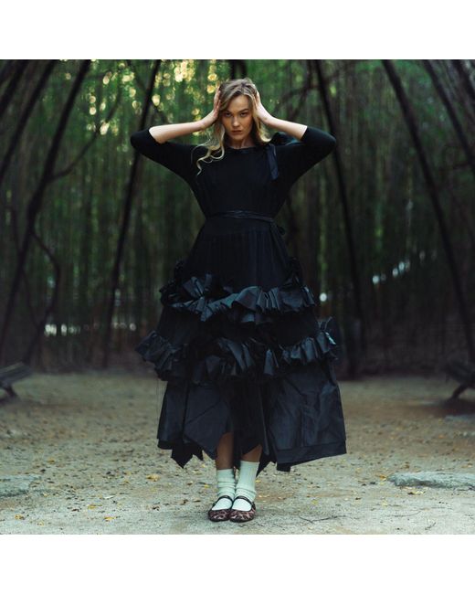 Miro Misljen Black Noir Rhapsody Dress