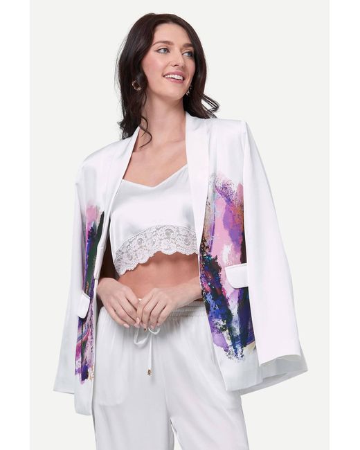 Zafur Purple Mayfair Blazer