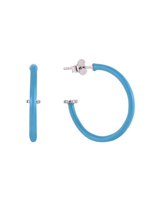 Pinnole Blue Celeste Earrings