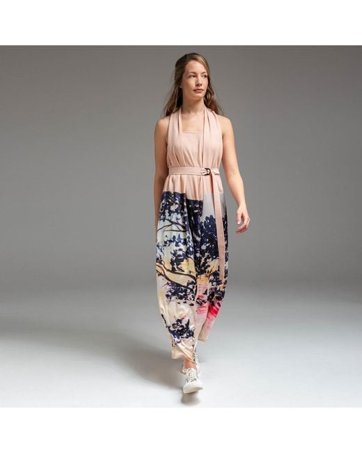 ARTISTA Blue Flow Dress