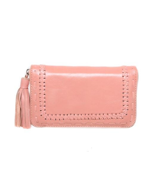 Jodi Lee Pink Monterey Peacock Wallet