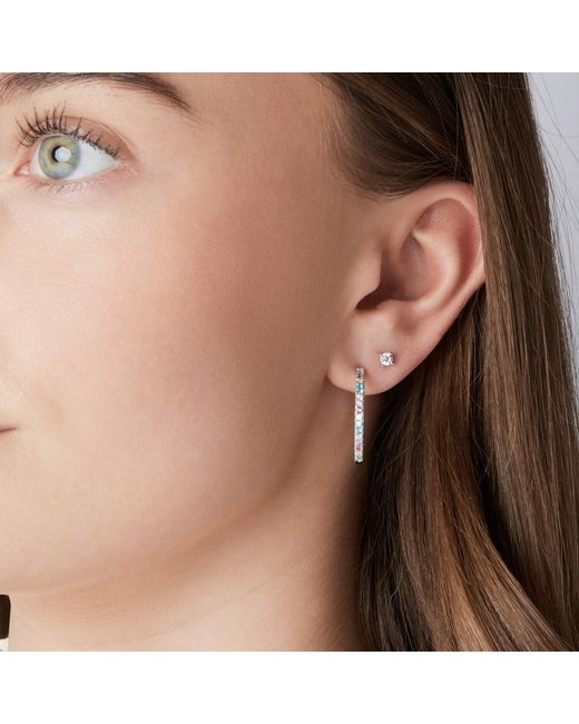 Sif Jakobs Jewellery White Earrings Princess Round Piccolo