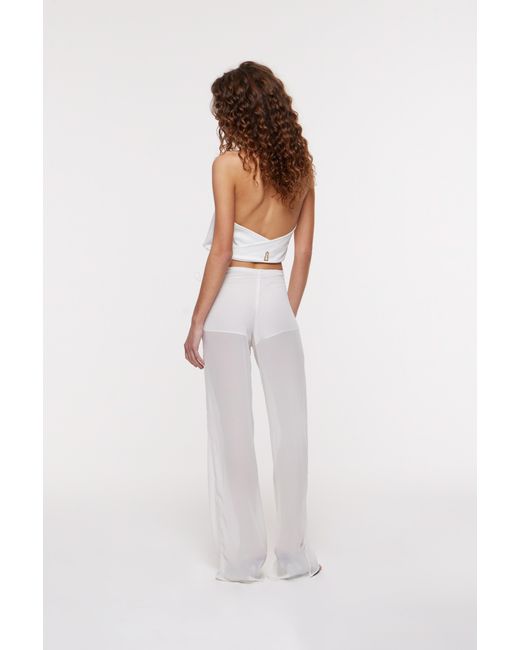 Bianca Resortwear White Paloma Trousers