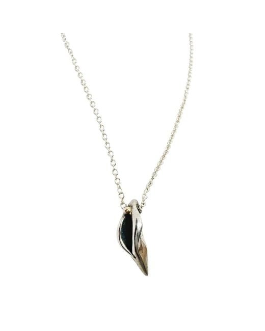 Tg-Jewellery by Tamara Gervasio Metallic Erotika Small Pendant Recycle Sterling Chain
