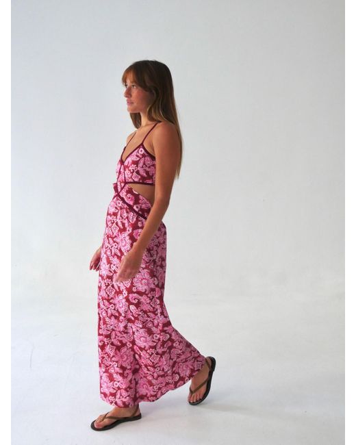 Mind Traveler Purple Ona Dress