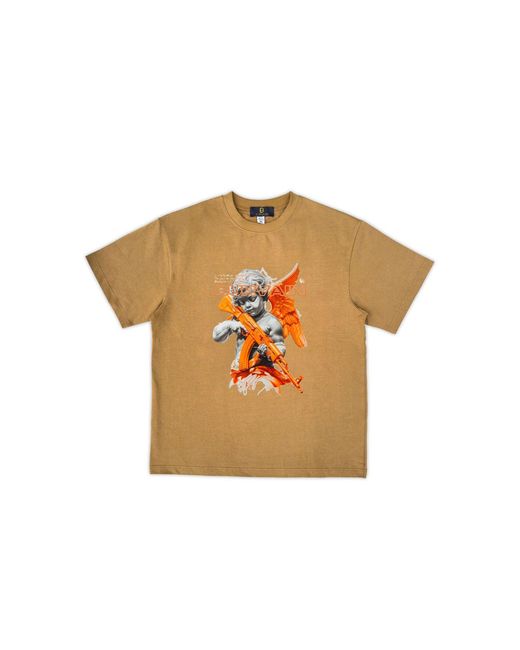 Burvain. Browndune Tee for men
