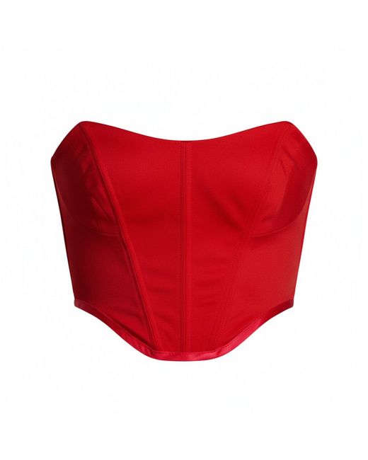 The Coolgirl Nyc Red Kiana Top