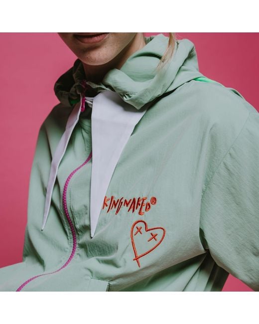 King Naked Green Eat Me Windbreaker