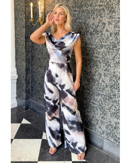 Atom Label Gray Venice Jumpsuit
