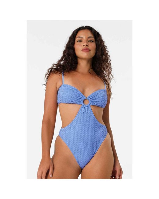 Blackbough Swim Blue Raya One Piece Oceania Crochet