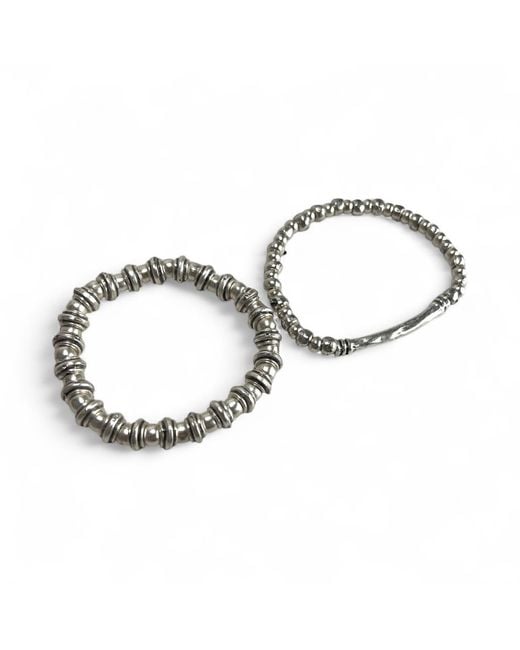 By Virgo Metallic Novara Bracelet Set
