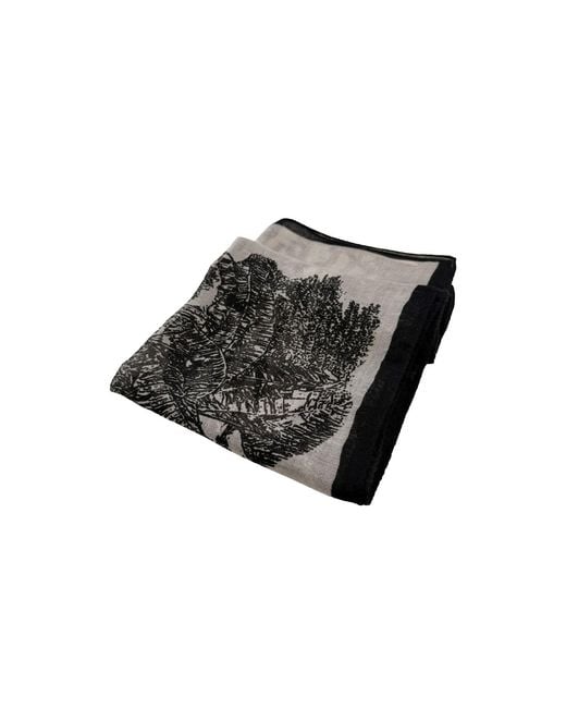 Vanilla&Chocolate Metallic Scarf Éclair Extra Dark