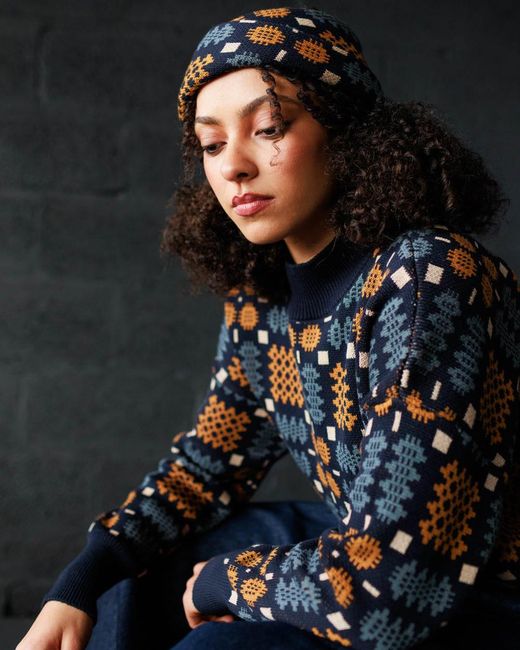 Mabli Blue Carthen Cotton Head Wrap