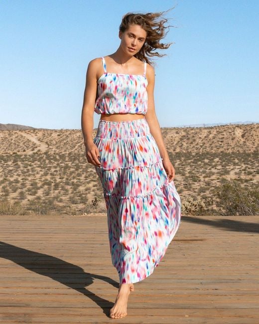 Change of Scenery White Charlie Skirt