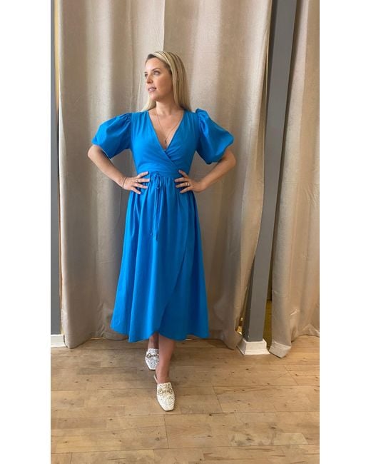 Lula-Ru Blue Belle Cotton Dress