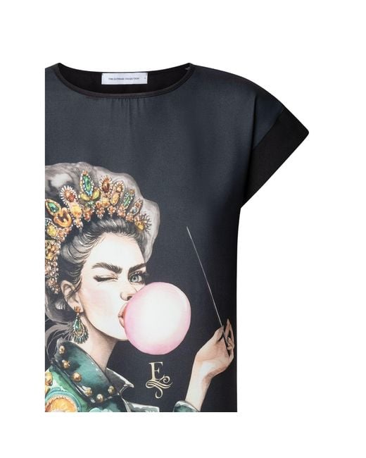 The Extreme Collection Blue Short Sleeve T-Shirt Printed