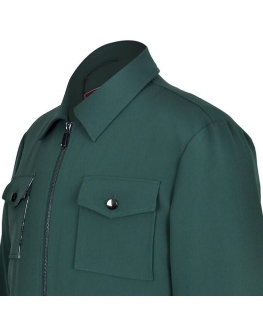 DAVID WEJ Green Ashford Trucker Set for men