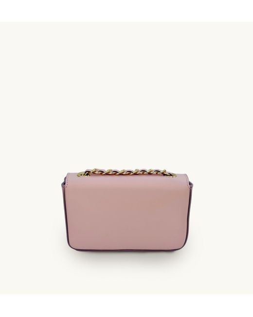 Apatchy London Pink The Grace Leather Bag