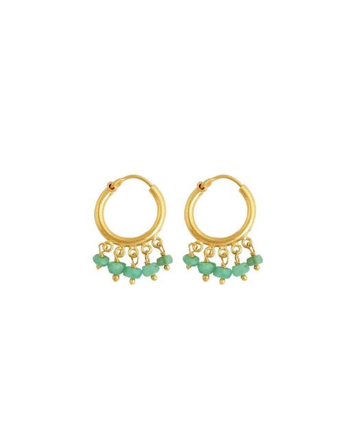 Opium Jewels Metallic Small Hoops