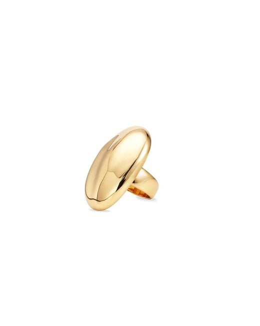 Retro Chic Metallic Lumina Orbit Ring
