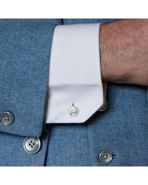 Lee Renee Brown Fox Cufflinks – Sleeping for men