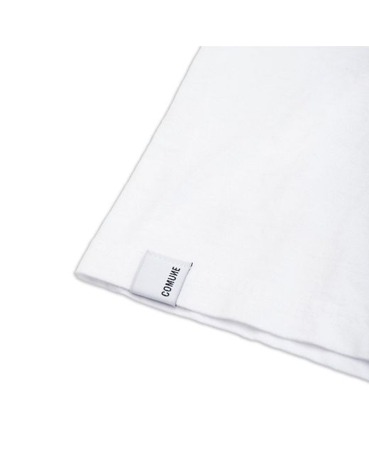 Comune White Nori Oversized Tee for men