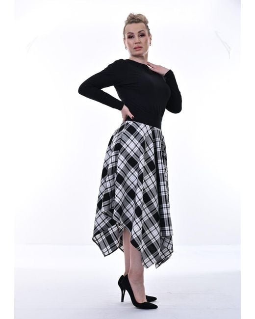Frock Tales Blue Morven Hanky Skirt