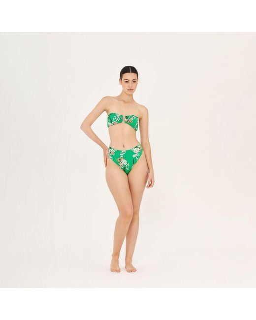 Aguaclara Green Jade Bandeau Top