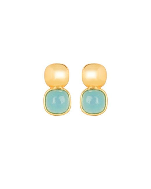 Lila Rasa Multicolor Glossy & London Crystal Stud