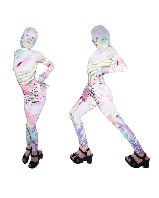 Paloma Lira Multicolor Catwoman Jumpsuit