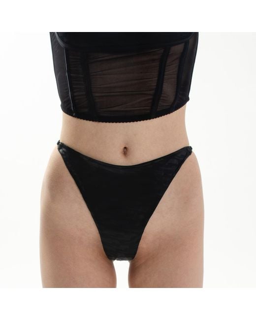 Ekcentrik Black Luscious Excess Adjustable Briefs