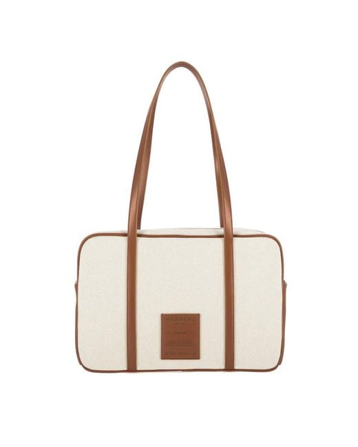 MARHEN.J Pink Voyage Square Canvas Camel