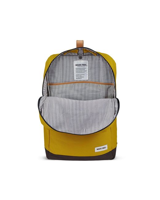 Made Free Yellow Urban Pack Mini Aw Mustard for men