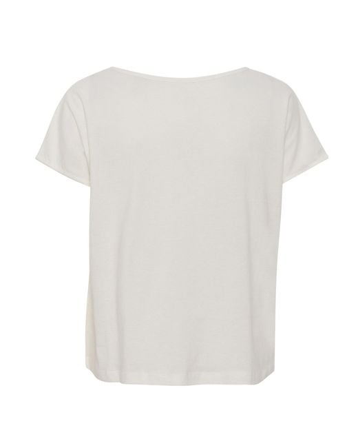 GROBUND White The Organic T-Shirt Karen