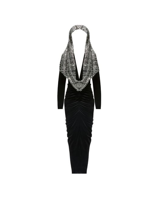 Nur Karaata Black Topkapi Dress