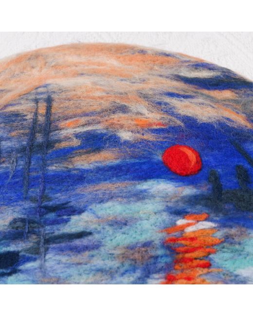 Heartfelt Layers Blue Monet Impression Sunrise