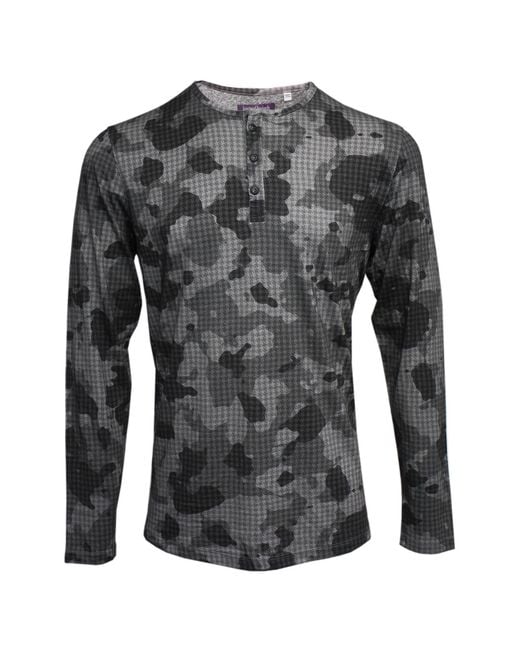 Lords of Harlech Gray Norbert Henley for men