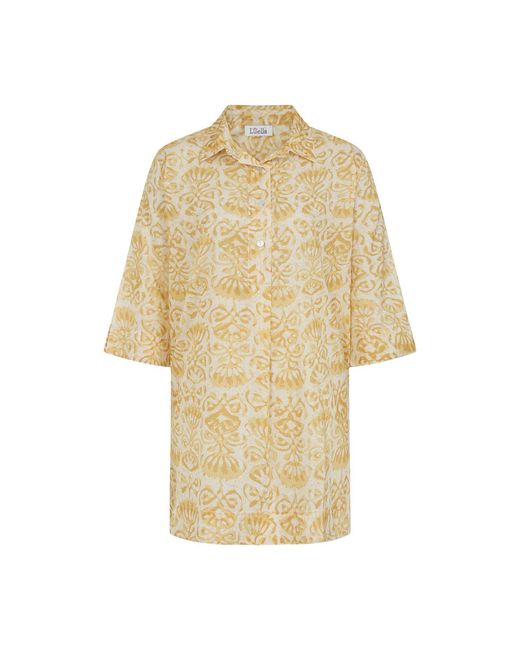 Luella Fashion Natural Maya Cotton Tunic Printed Pattern