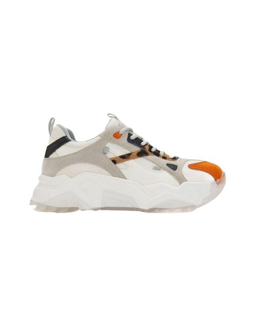 Prologue Shoes Natural Loretta Platform Sneakers