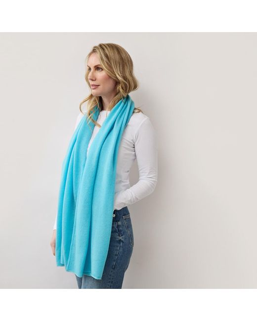Cove Blue Lucy Aqua Multi Way Cashmere Wrap