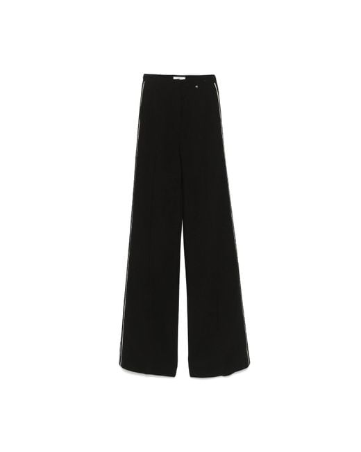 Nissa Black High-Waisted Pants