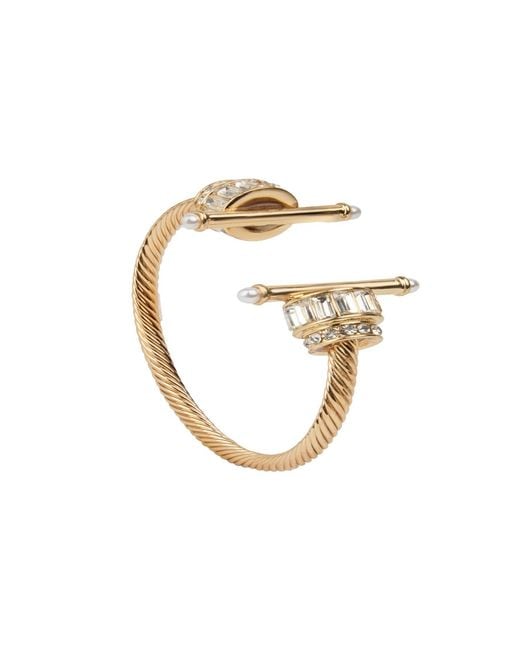 Saachi Metallic Multi Charm Statement Cuff
