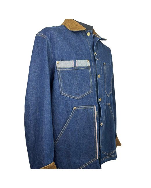 Win Out Blue Workwear Denim Jacket for men