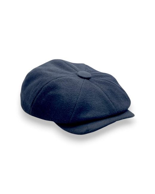 Mister Miller - Master Hatter Blue Albert's Ace Bakerboy Cap for men
