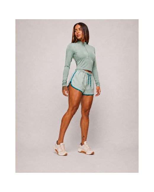 Chic Urban Blue Flex Performance Short-Saga