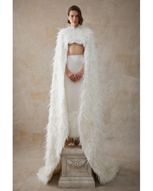 Syla Atelier White Şehper Skirt