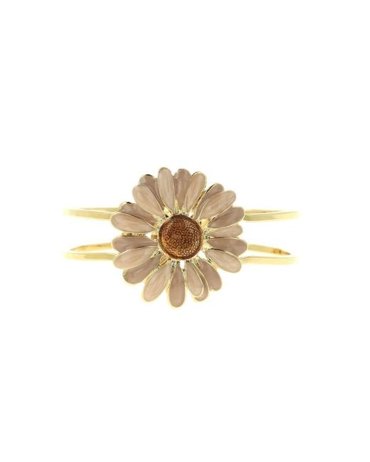 Otazu Metallic Golden Daisy Cuff